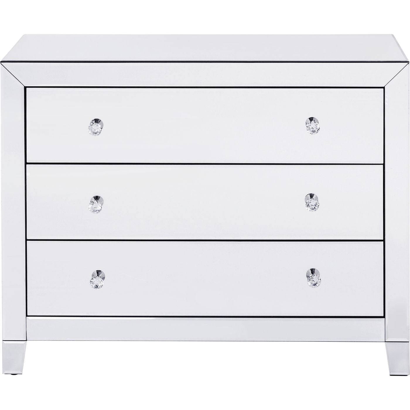 Dresser Luxury 3 Drawers - JULIA VENCE STORE