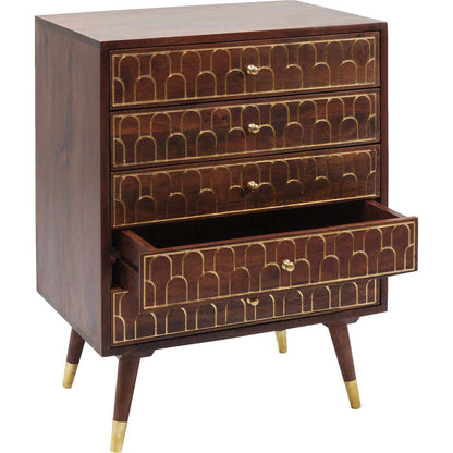 Dresser Muskat 5 Drawers - JULIA VENCE STORE