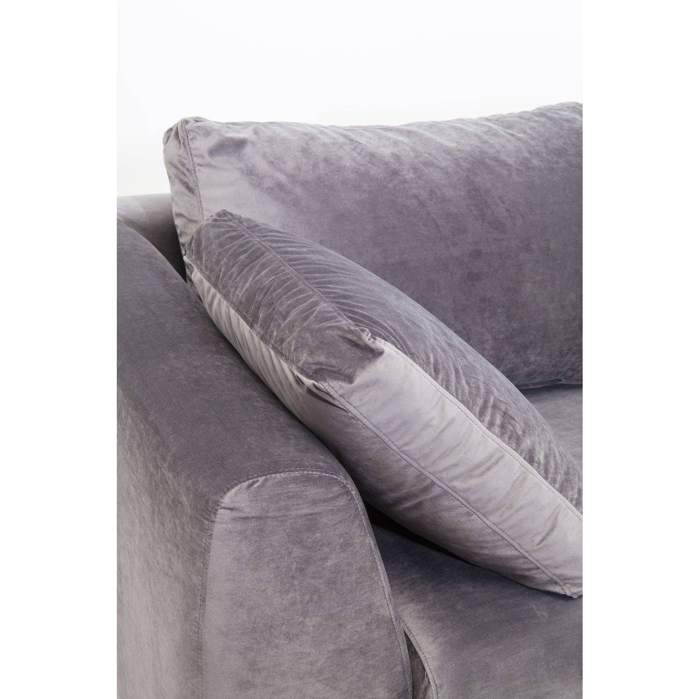 Velvet Corner Sofa