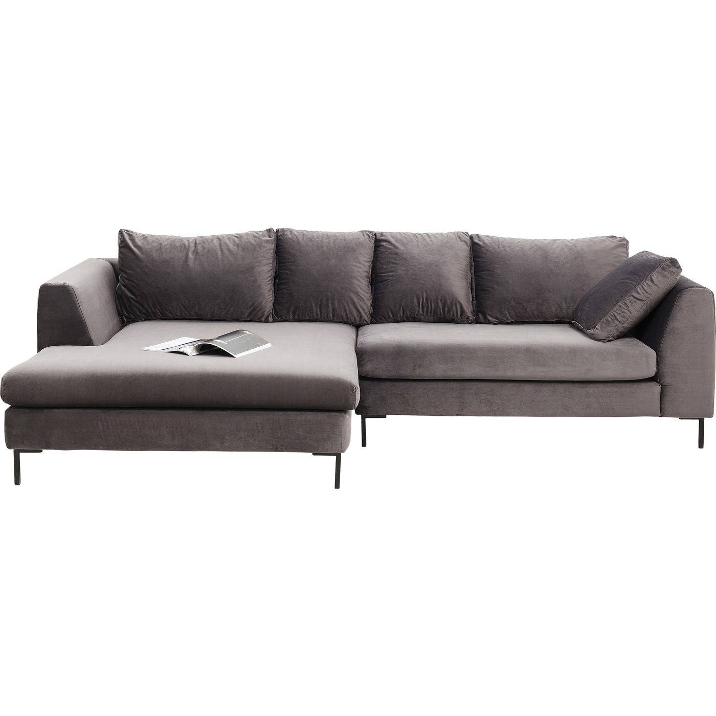 Velvet Corner Sofa