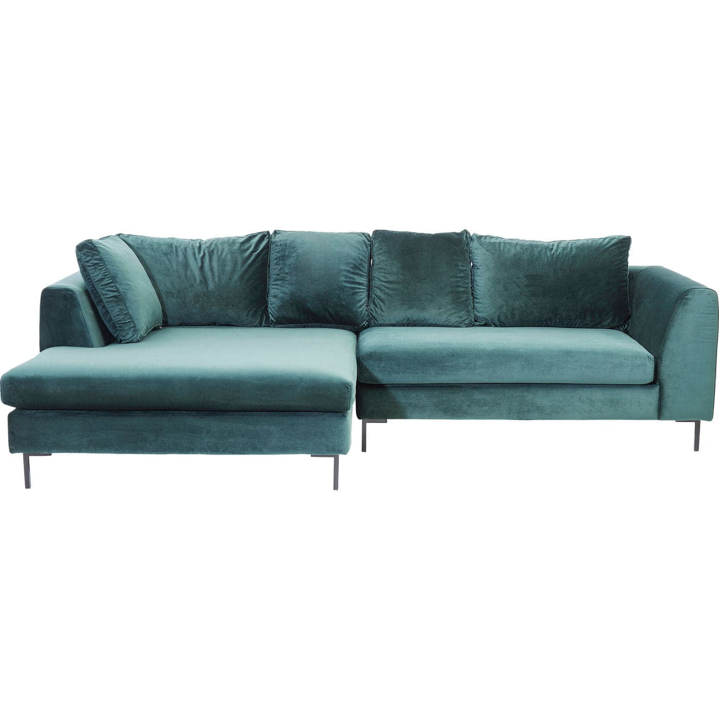 Gianni Corner Sofa Dark Green