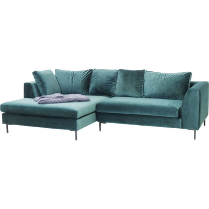 Gianni Corner Sofa Dark Green