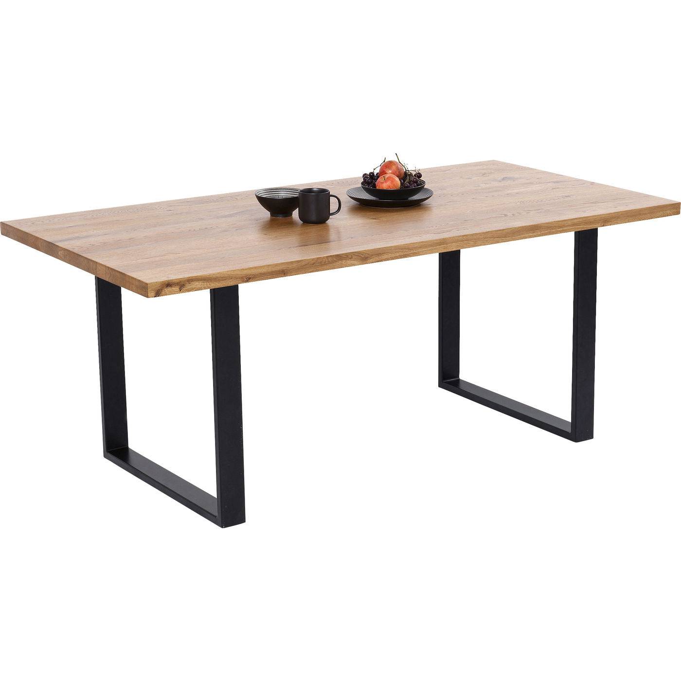 table jackie oak black 160x80 - JULIA VENCE STORE