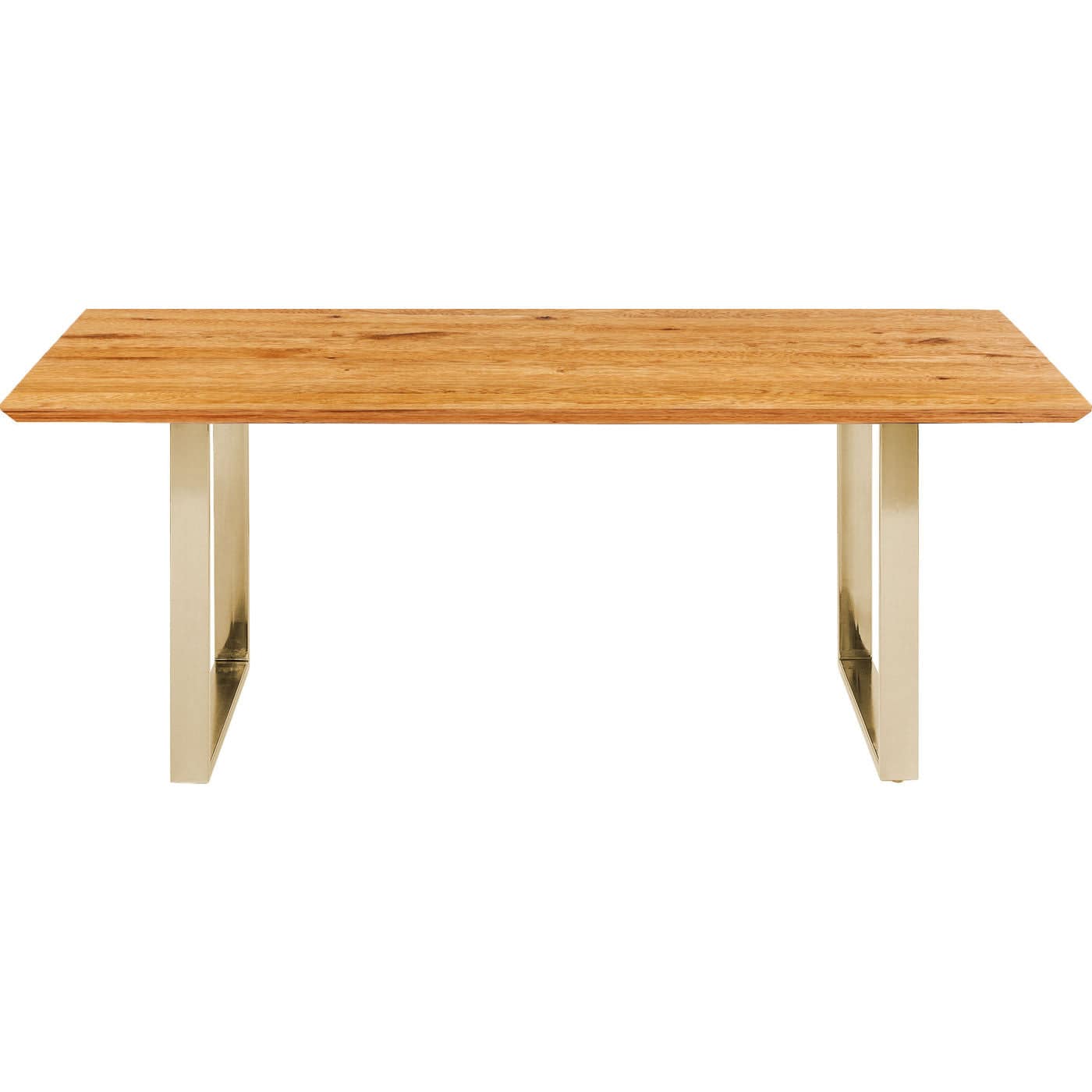 table symphony oak brass 200x100 - JULIA VENCE STORE