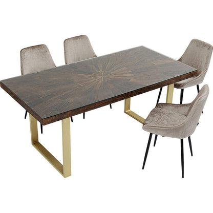 table conley brass 180x90 - JULIA VENCE STORE