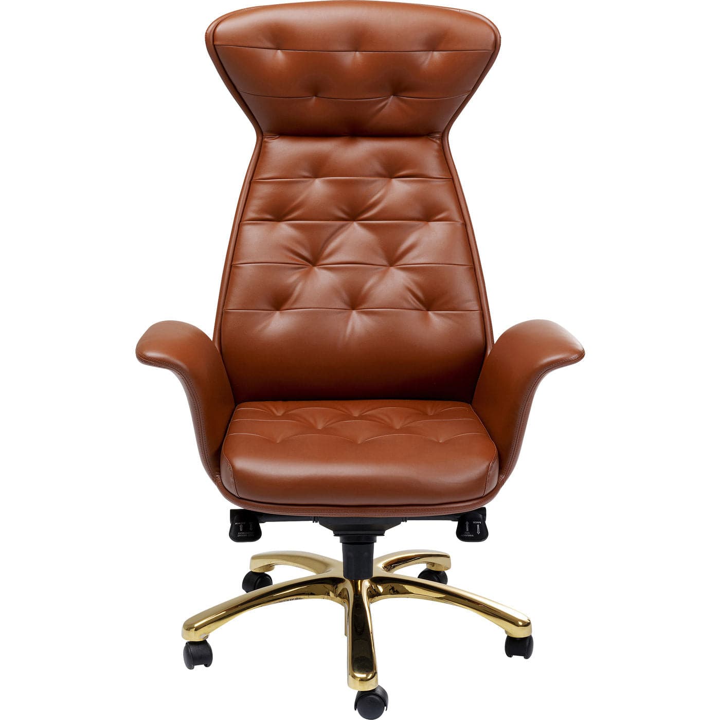 office chair brady brass - JULIA VENCE STORE