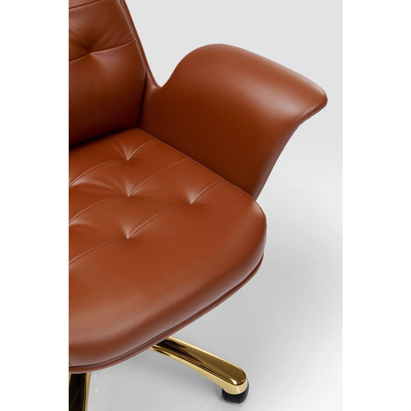 office chair brady brass - JULIA VENCE STORE