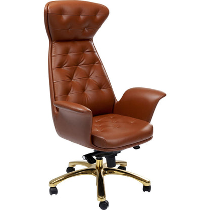 office chair brady brass - JULIA VENCE STORE