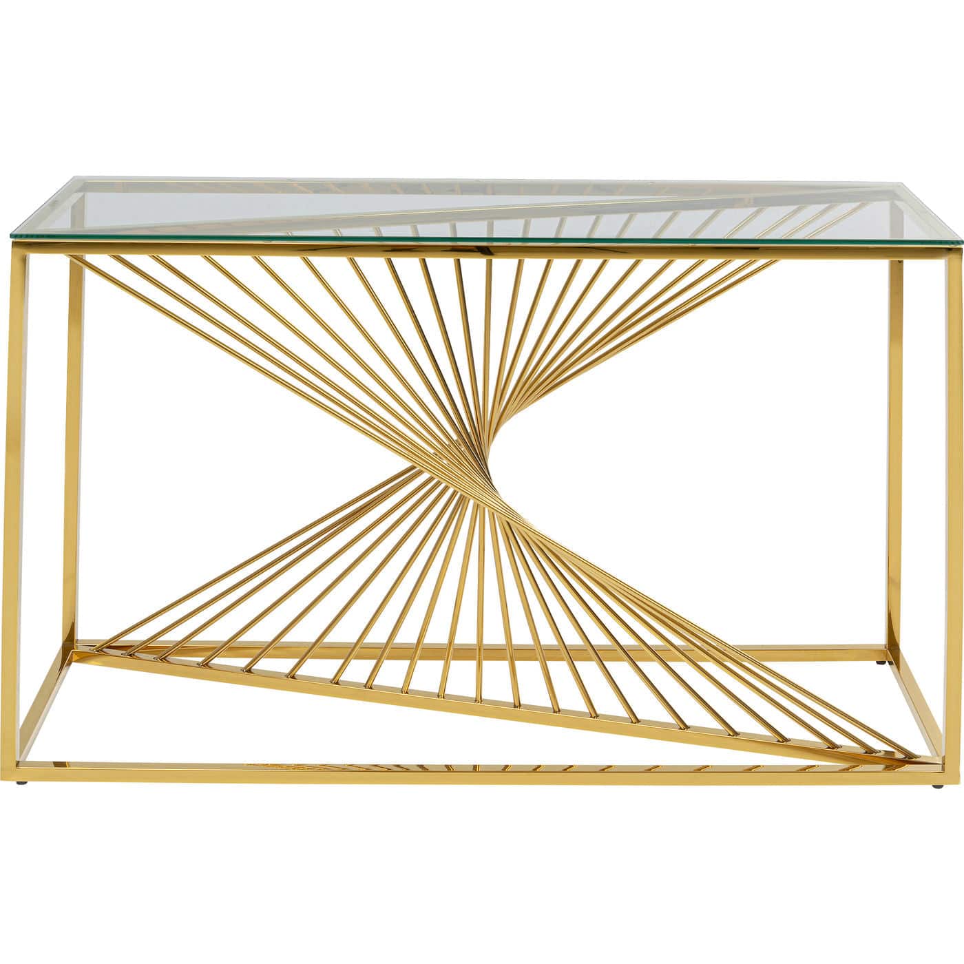 Gold Console Table