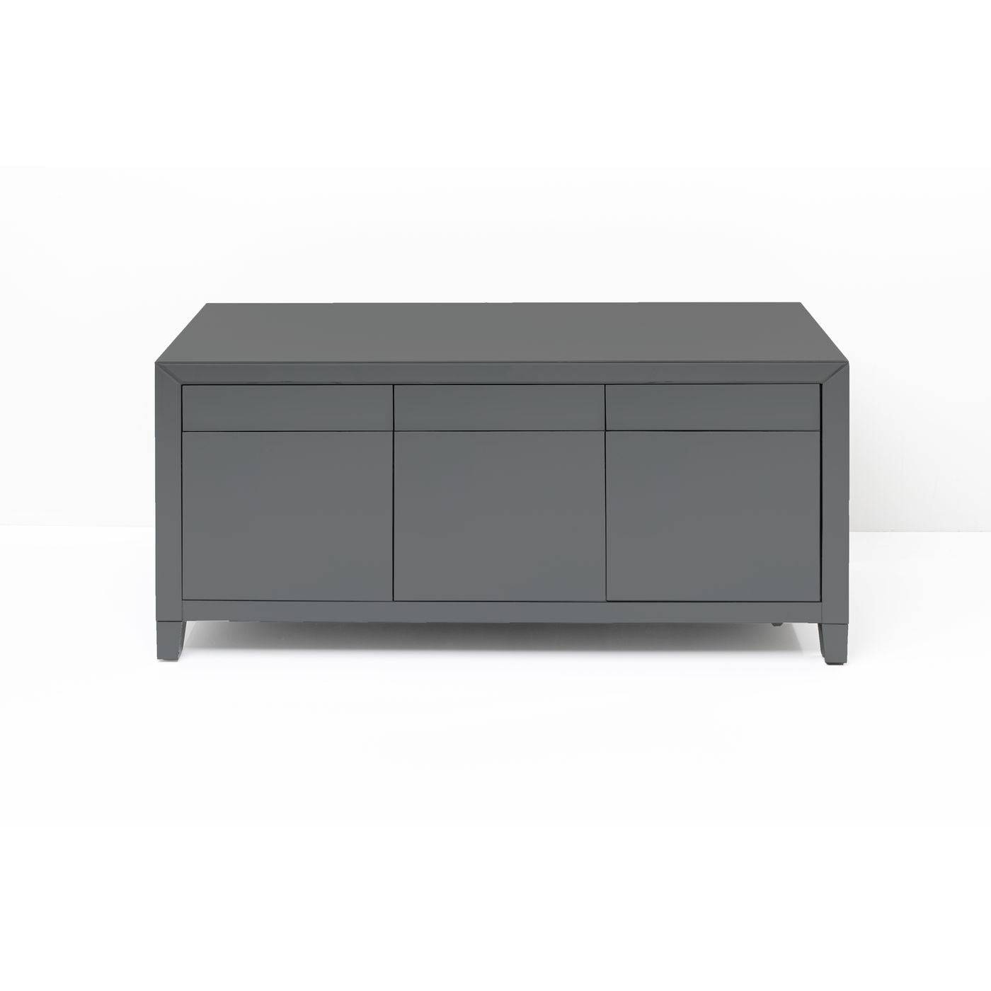 Sideboard Luxury Push Grey - JULIA VENCE STORE