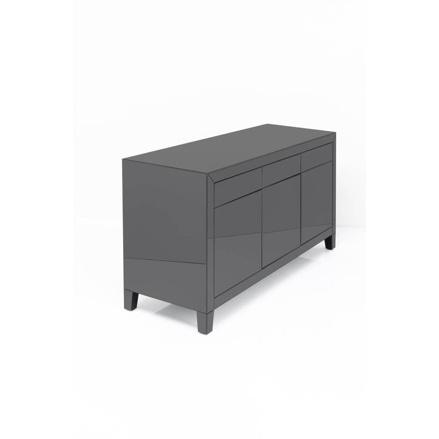 Sideboard Luxury Push Grey - JULIA VENCE STORE