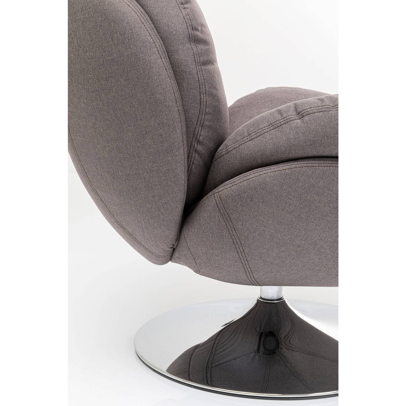 Swivel Armchair Cosy Grey - JULIA VENCE STORE