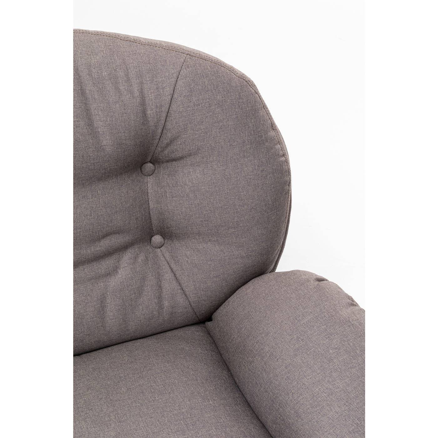 Swivel Armchair Cosy Grey - JULIA VENCE STORE