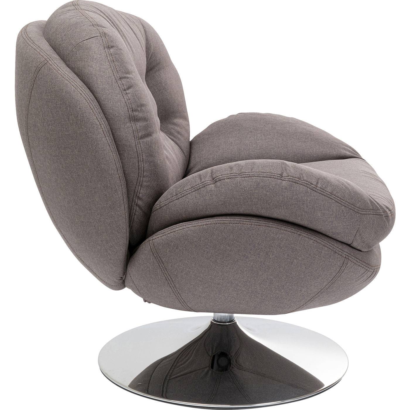 Swivel Armchair Cosy Grey - JULIA VENCE STORE