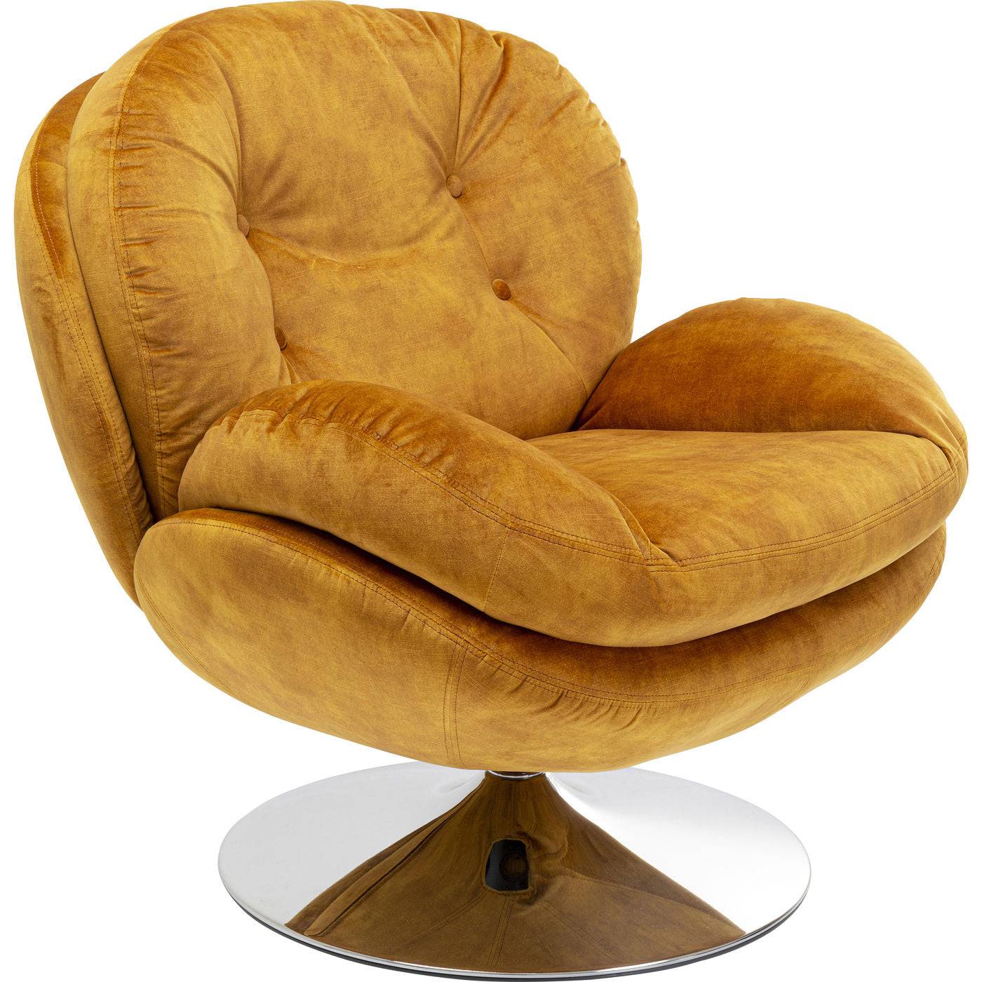 Swivel Armchair Cosy Amber - JULIA VENCE STORE