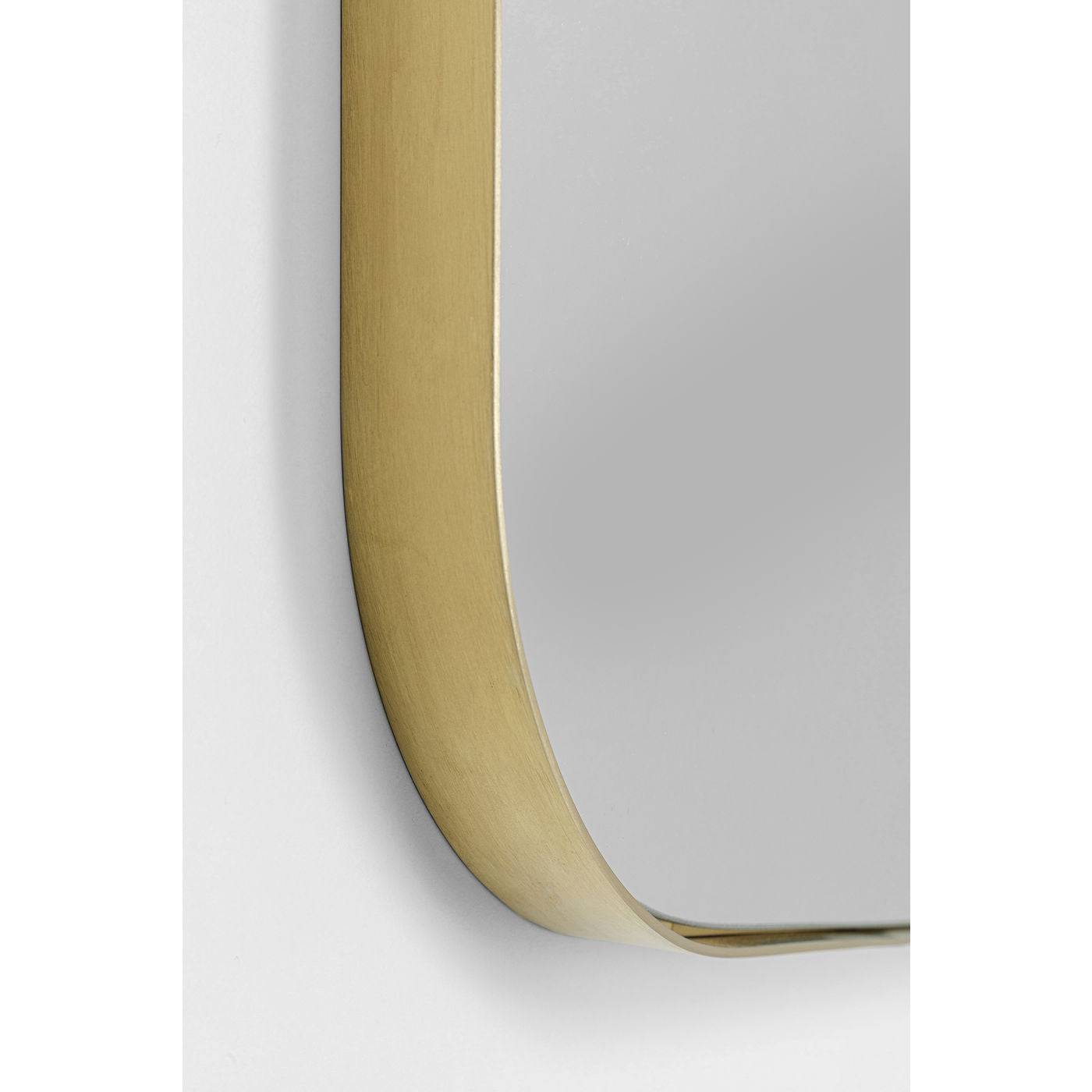 Gold Stainless Steel Frame Mirror