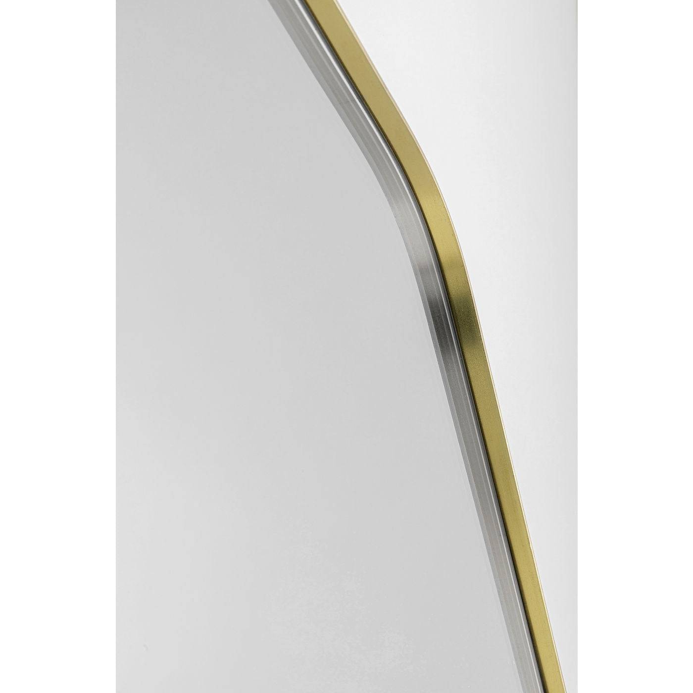 Gold Stainless Steel Frame Mirror