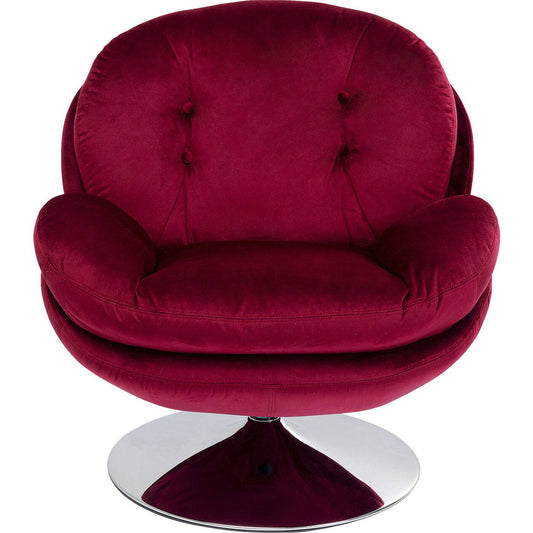 swivel armchair cosy berry - JULIA VENCE STORE