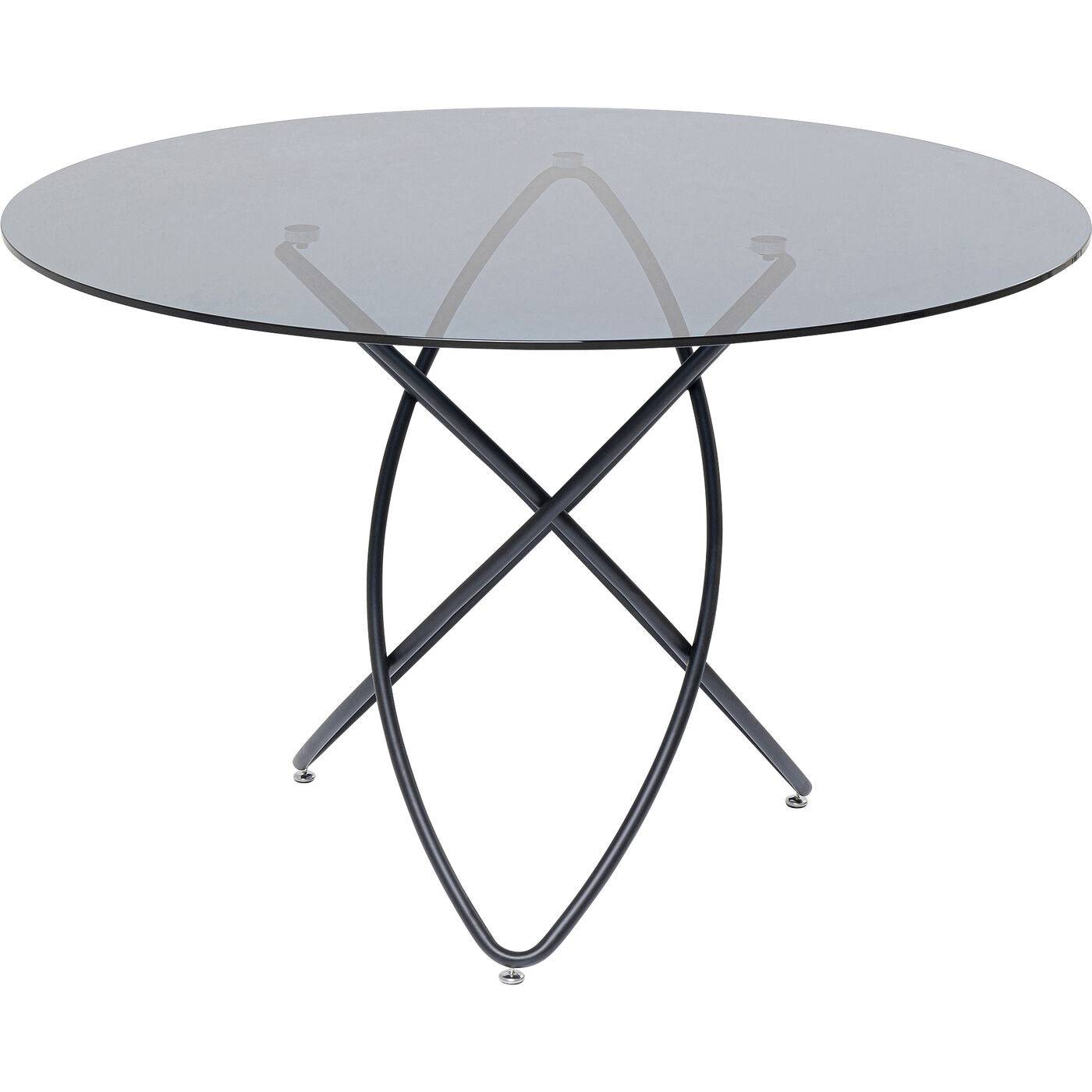 table molekular black o120cm