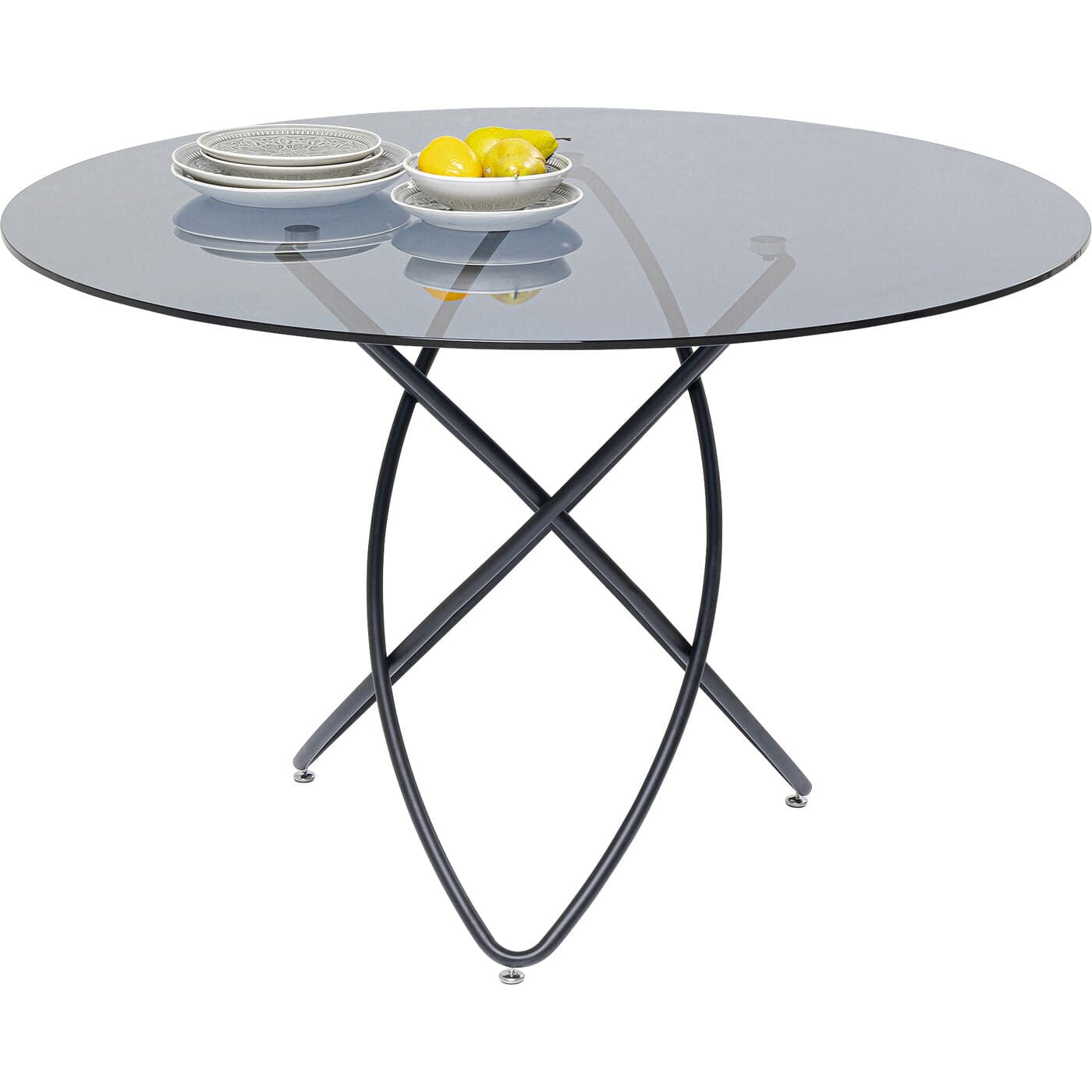 table molekular black o120cm