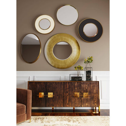 Wall Mirror Planet Gold o108cm