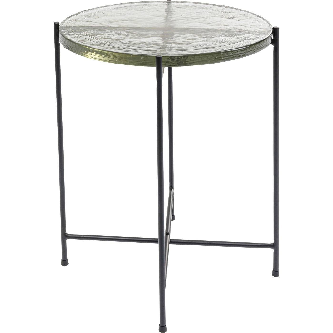 side table ice black o40cm - JULIA VENCE STORE