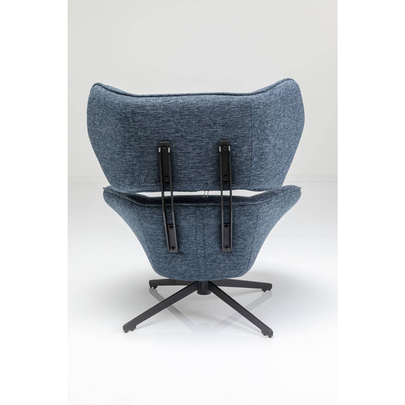 Swivel Armchair Toledo Dark Blue - JULIA VENCE STORE