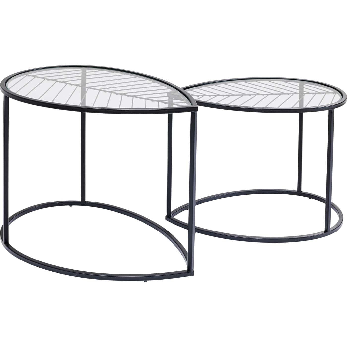 side table linnea 2 set - JULIA VENCE STORE