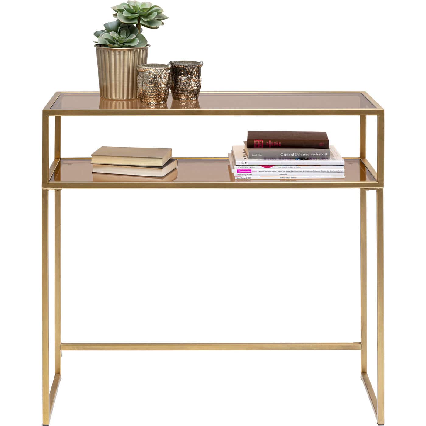 Console Loft Table Gold