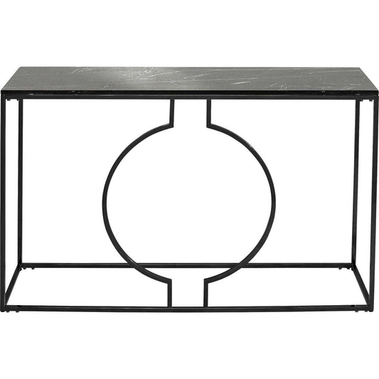 Black Marble Console Table