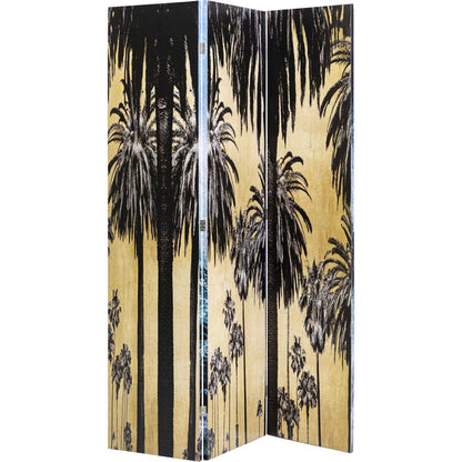 room divider triptychon wave vs palms 120x180cm