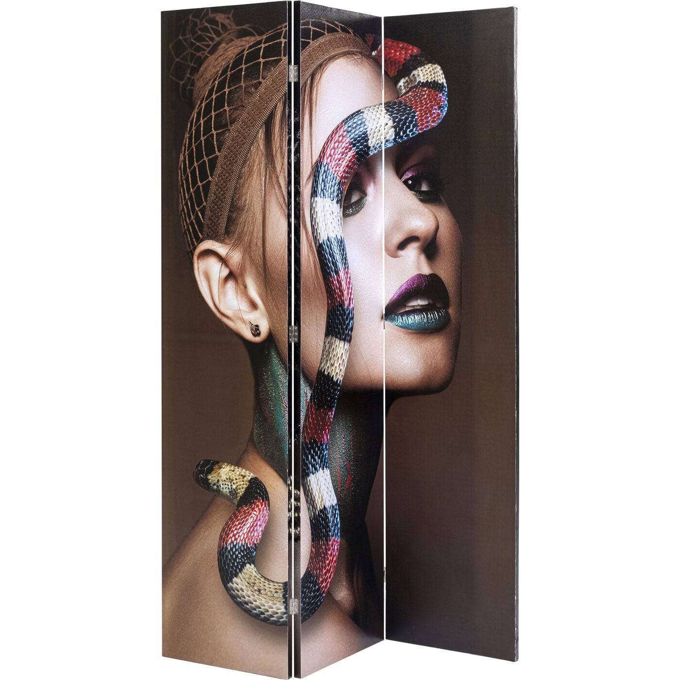 room divider royal headdress vs snake girl 120x180