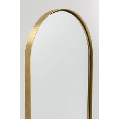 Floor Mirror Curve Brass 40x170cm