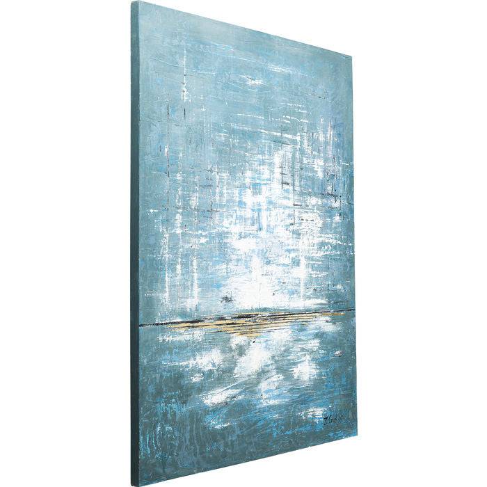 Abstract Blue Painting