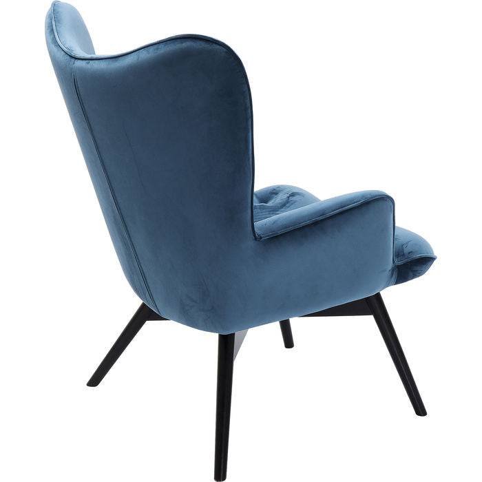 Bluegreen Velvet Armchair