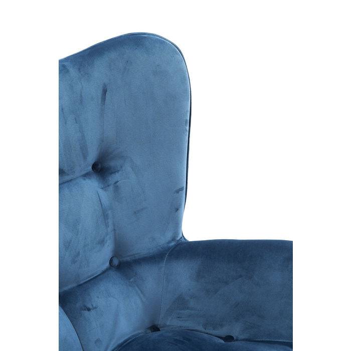 Bluegreen Velvet Armchair