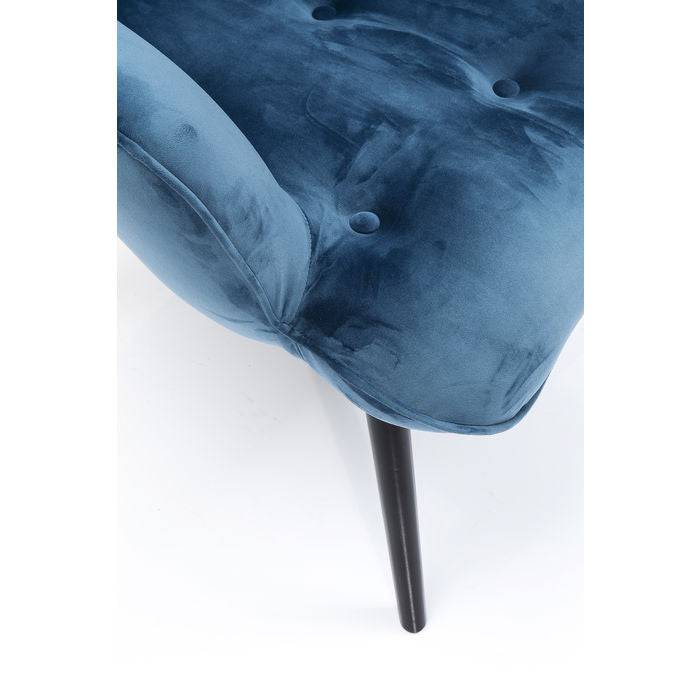 Bluegreen Velvet Armchair