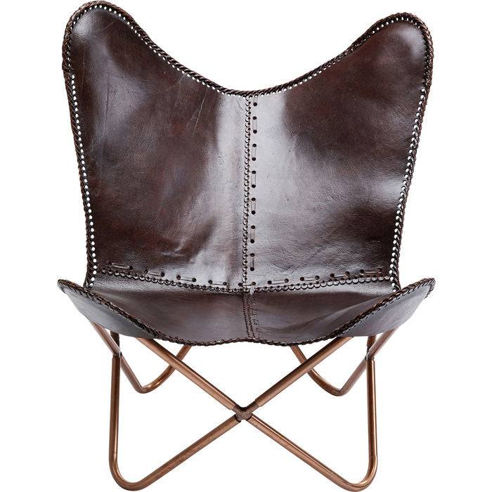 Armchair Butterfly Brown - JULIA VENCE STORE