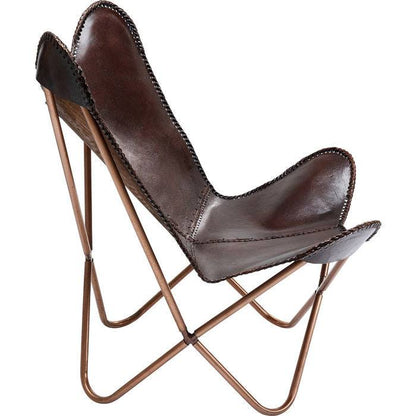 Armchair Butterfly Brown - JULIA VENCE STORE