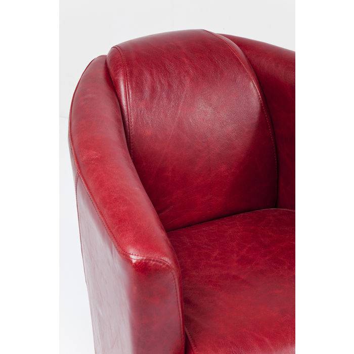 Red Leather Armchair