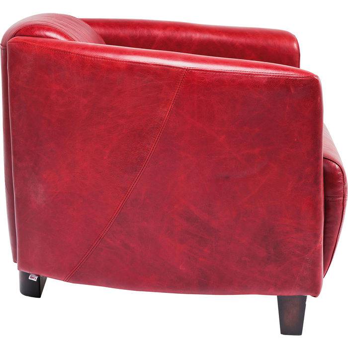 Red Leather Armchair