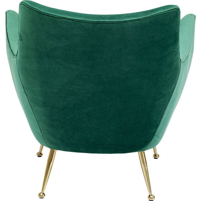 Green Velvet Armchair