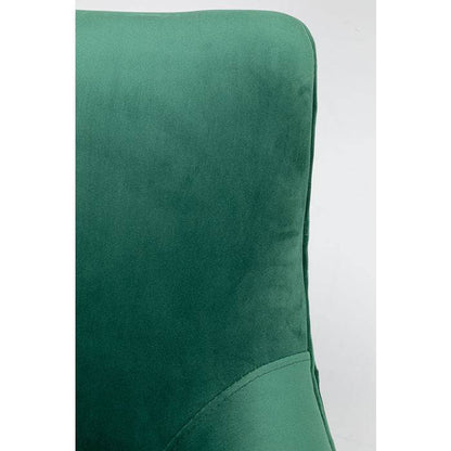 Green Velvet Armchair