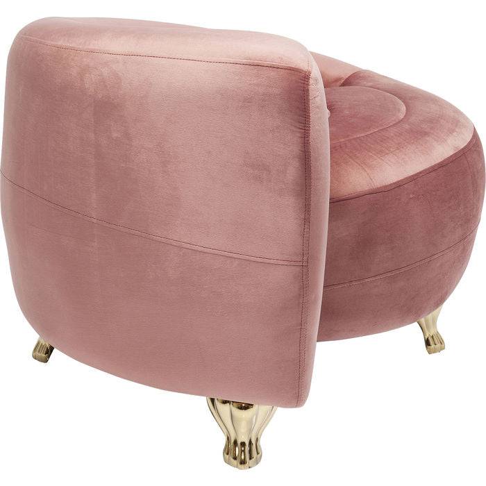 Armchair Lofty Snake Mauve - JULIA VENCE STORE