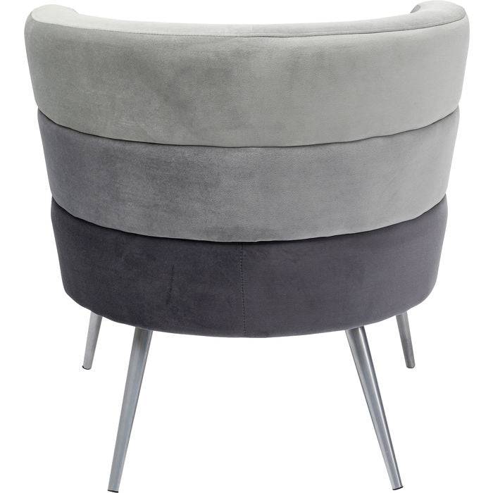 Armchair Sandwich Grey - JULIA VENCE STORE