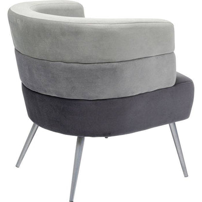 Armchair Sandwich Grey - JULIA VENCE STORE