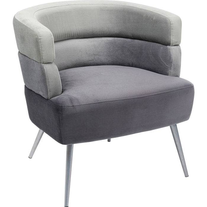 Armchair Sandwich Grey - JULIA VENCE STORE