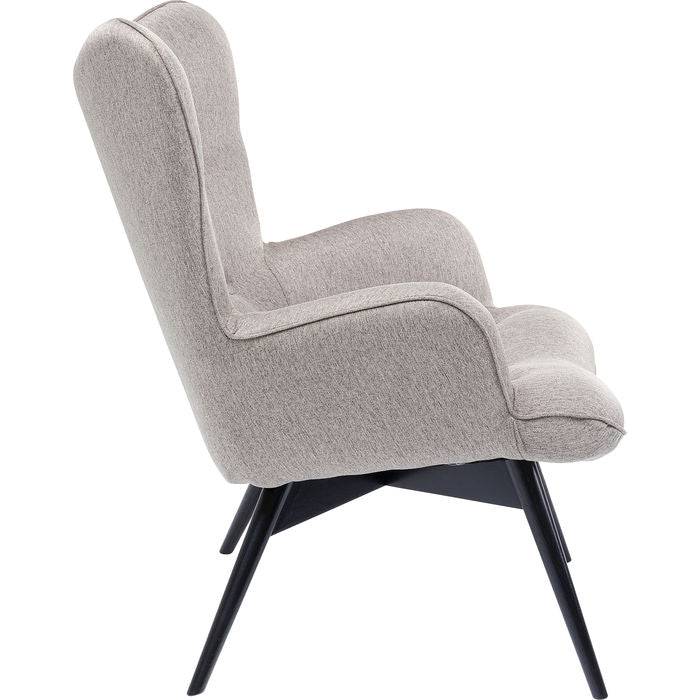 Taupe Upholstered Armchair