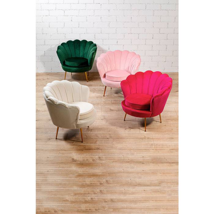 Armchair Water Lily Rose - JULIA VENCE STORE