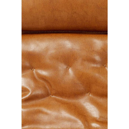 Armchair with Stool Washington Brown - JULIA VENCE STORE